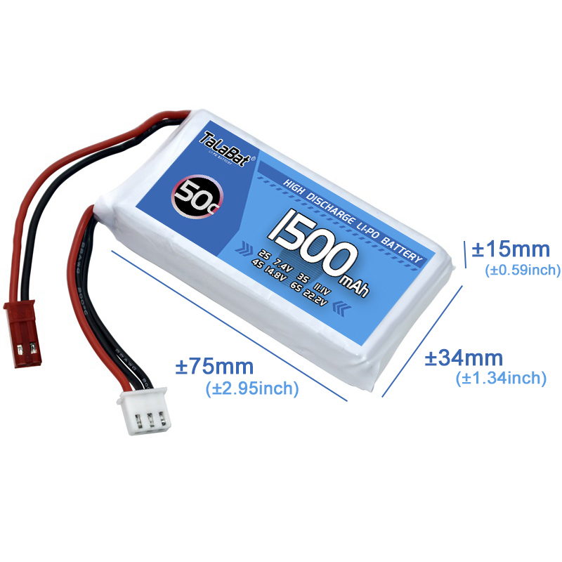 3Pcs TalaBat 50C 1500mAh 7.4V  - огляд і ціна Drone Zll Rc