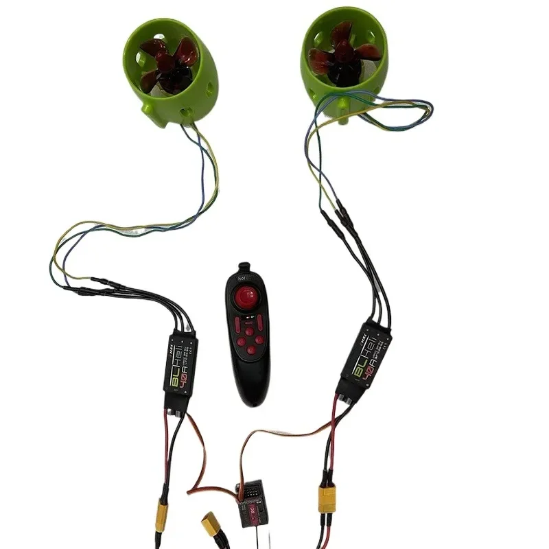 RC Jet Engine Kit Underwater J - огляд і ціна Esc 4In1 Brushless