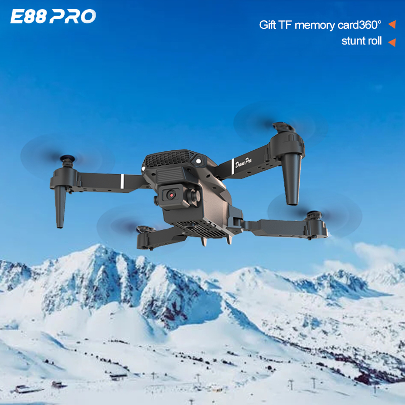 E88 Pro Mini Drone with Dual C - огляд і ціна Drone Rc E88 Pro