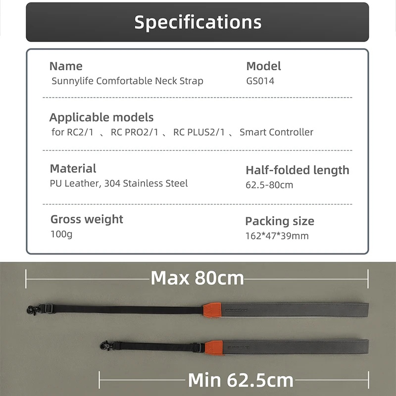 Lanyard For DJI RC/RC 2/ PRO/  - огляд і ціна Drone Rc Neck Strap