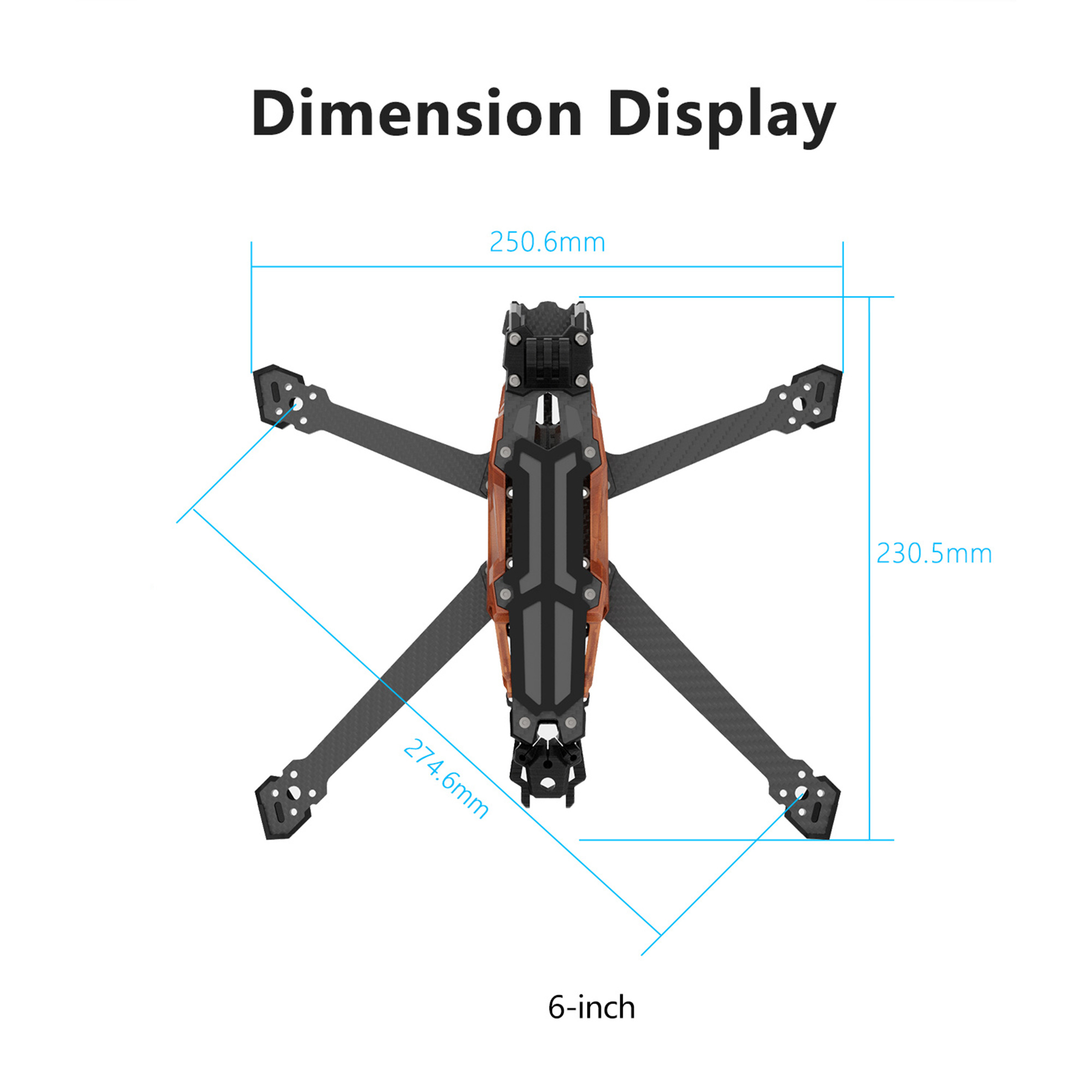 GEPRC GEP-Vapor-D5 D6 O4 Pro C - огляд і ціна Plane Drone Rc