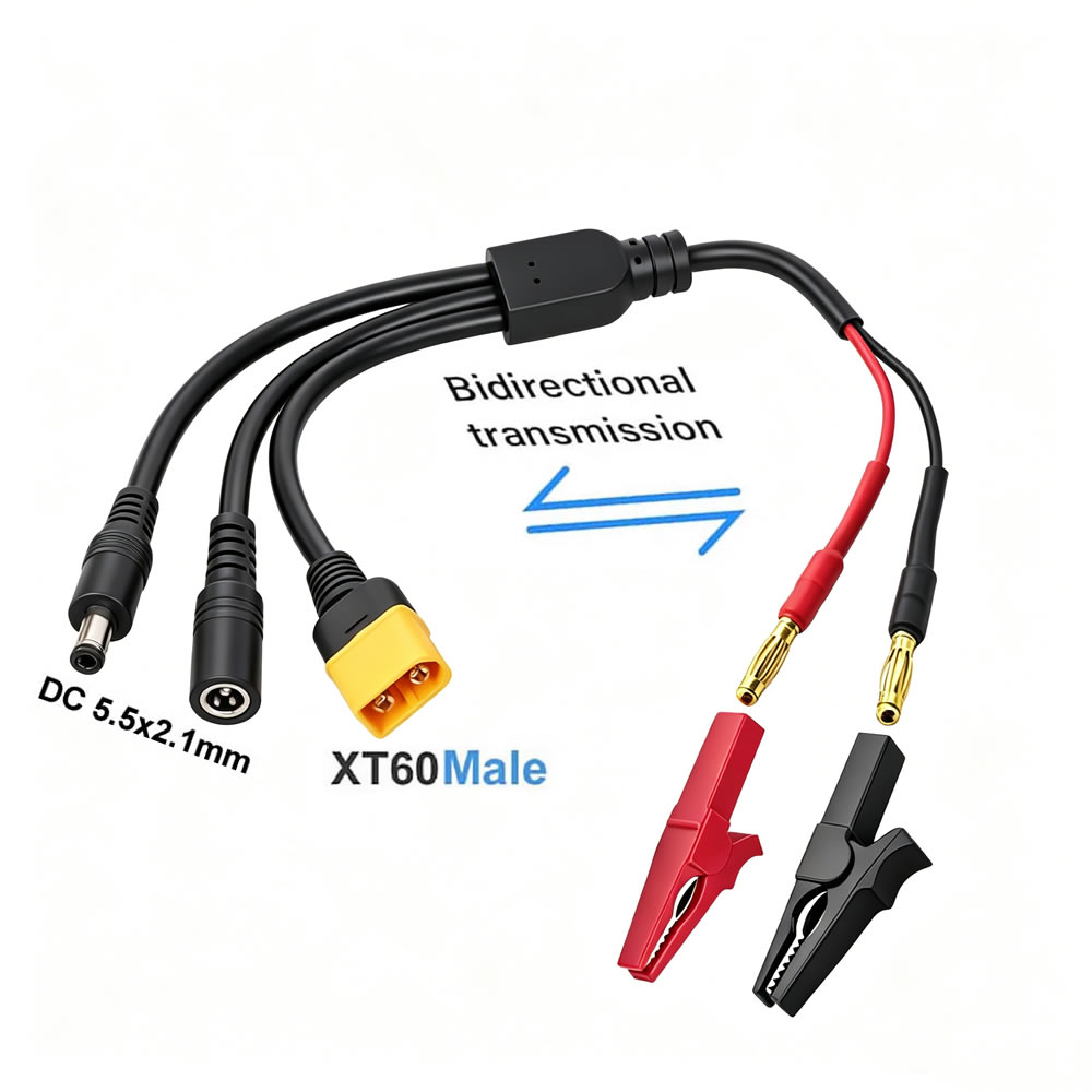 5-in-1 XT60 to 4mm Banana Plug - огляд і ціна Drone Smart Rc