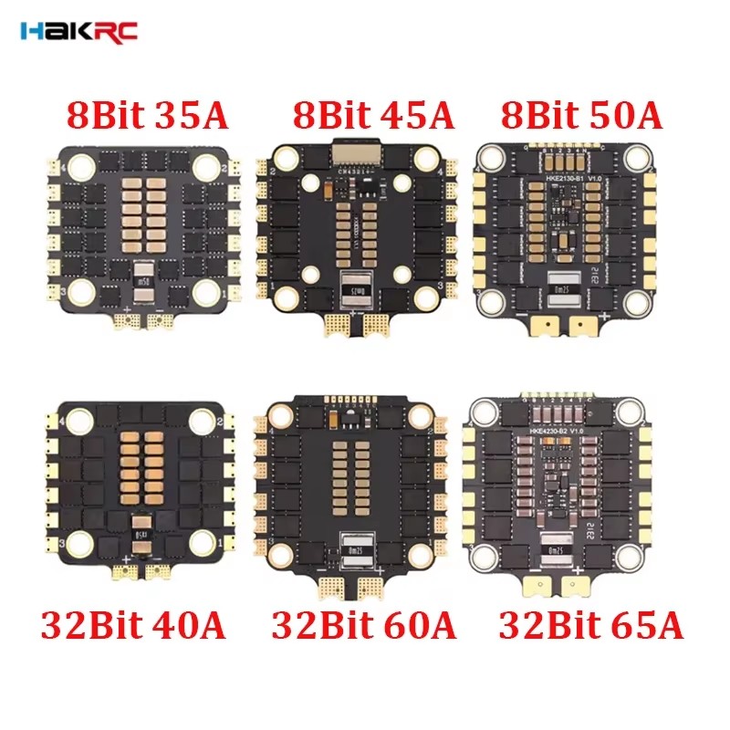 HAKRC 8BIT 35A /45A/50A BLheli - огляд і ціна Esc 4In1 Brushless