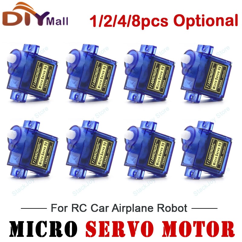 TS90A 9G Micro Servo 180 Degre - огляд і ціна Rc Car Servo
