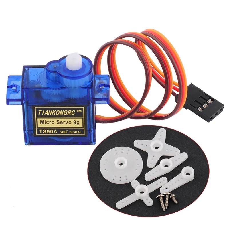 TS90A 9G Micro Servo 180 Degre - огляд і ціна Rc Car Servo