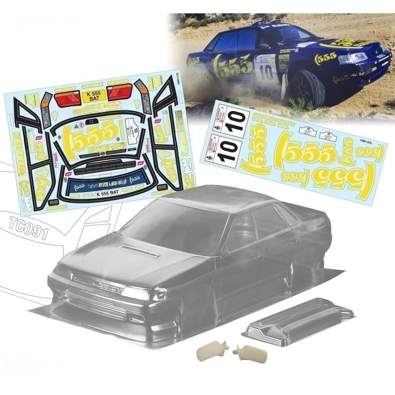 TeamC Bodies 1/10 Legacy Rally - огляд і ціна Rc Drift Car Kit