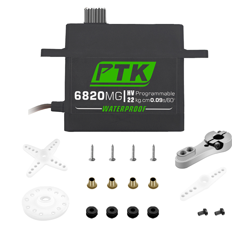 PTK servo Metal gear 20Kg 30Kg - огляд і ціна Rc Car Servo